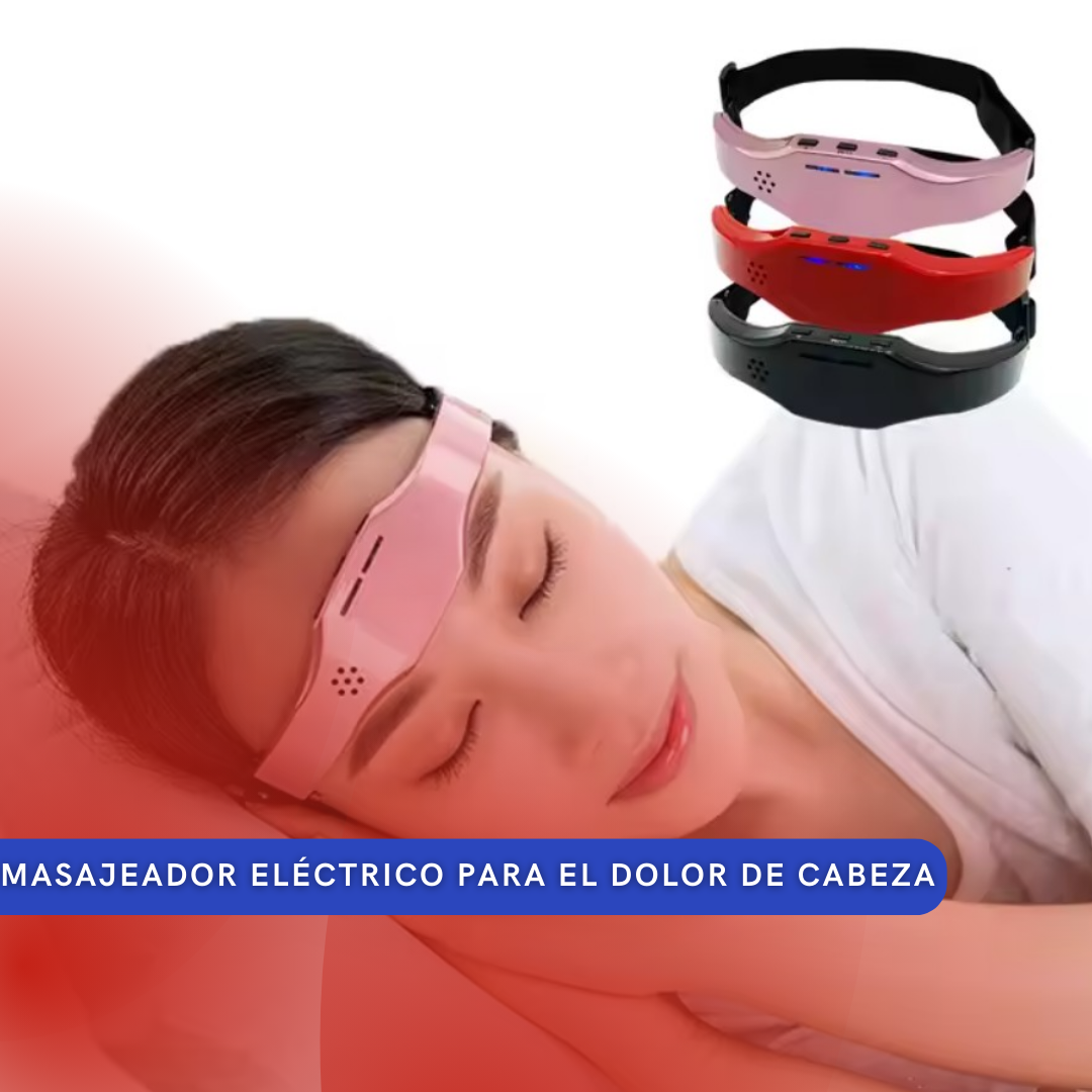 Masajeador cabeza para migraña, insomnio