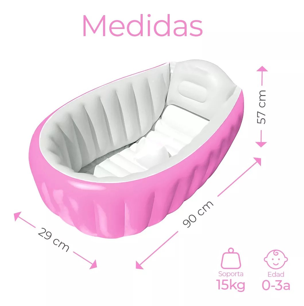 BAÑERA PORTÁTIL INFLABLE