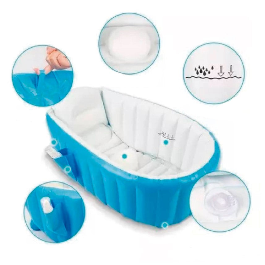 BAÑERA PORTÁTIL INFLABLE