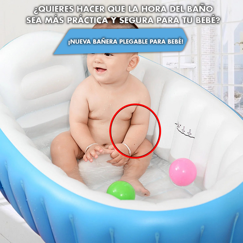 BAÑERA PORTÁTIL INFLABLE