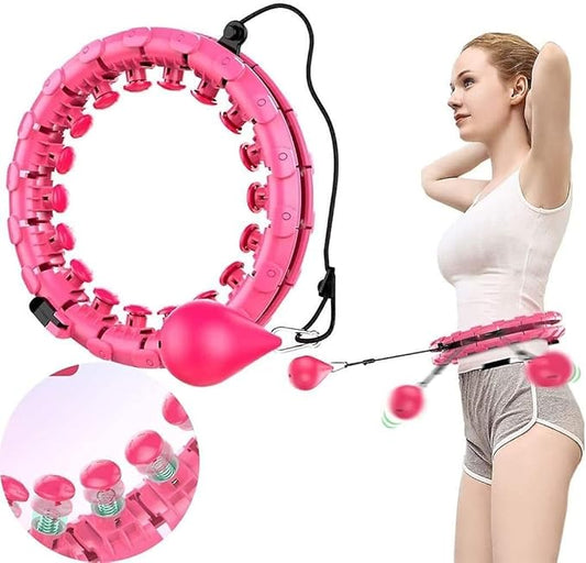Hula Hoop Aro Ajustable Perdida Peso Eje