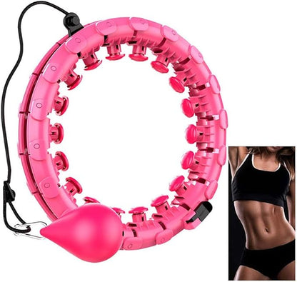 Hula Hoop Aro Ajustable Perdida Peso Eje